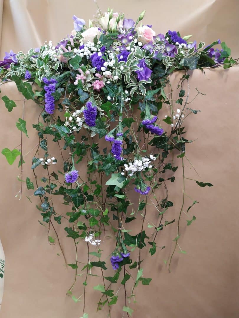 fleuriste mariage centre de table - Décorations florales (Table d'honneur, église)